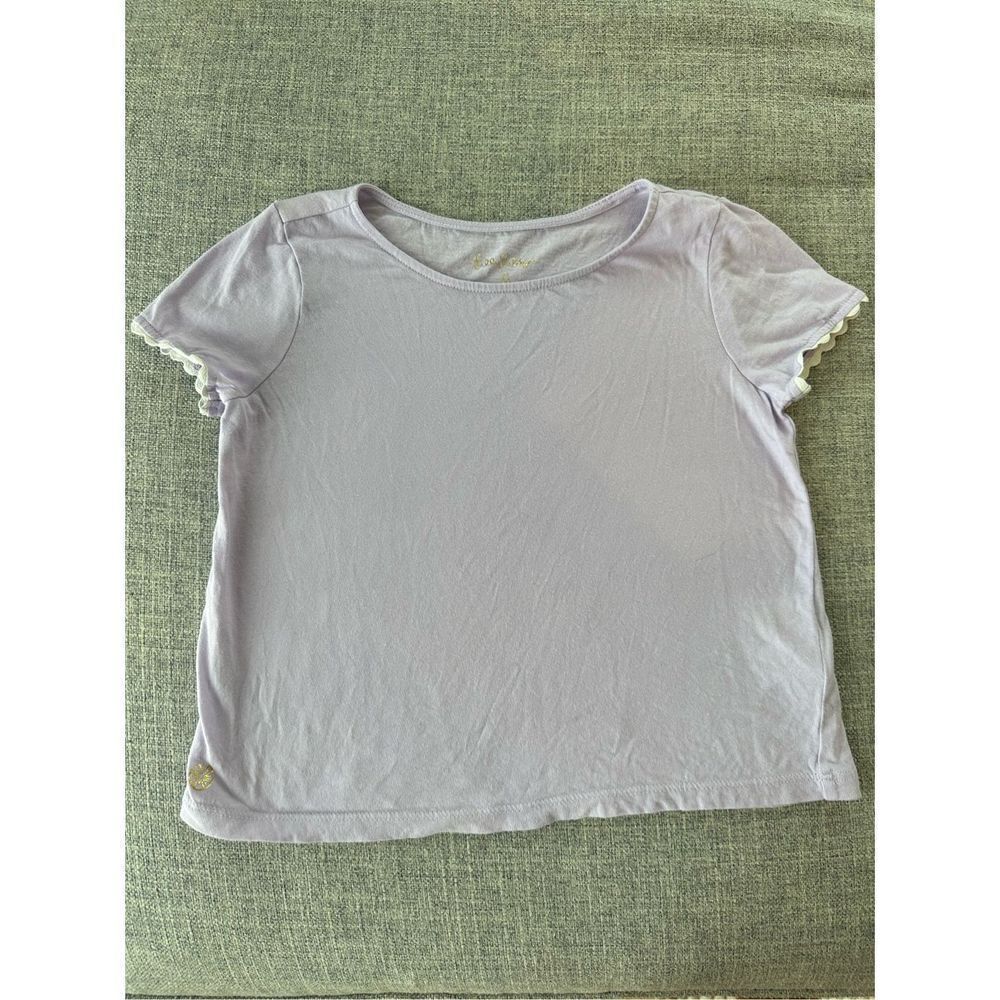 Lilly Pulitzer girls tee lilac sz 4/5